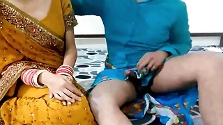 Indian Supplicant sunlit his daughter-in-law to have a go sex – Hindi